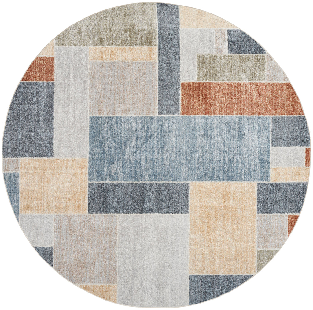 nourison astra machine washable asw09 multicolor rug