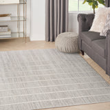 nourison serenity home srh05 light grey rug