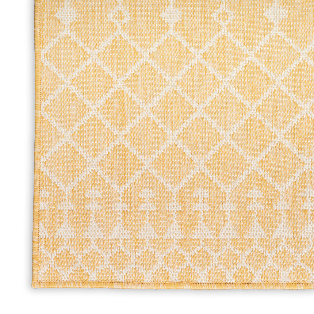 nourison positano pos02 yellow rug