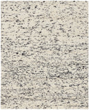nourison ck042 billows bil01 ivory black rug