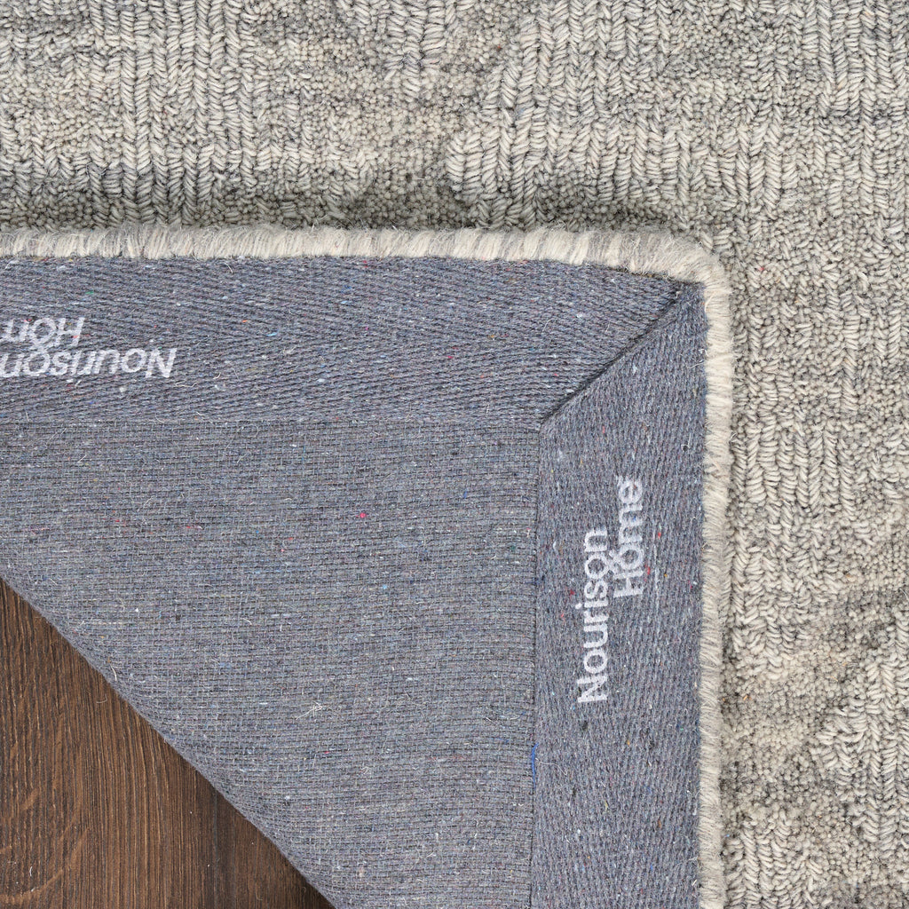 nourison wool haven woh01 grey rug