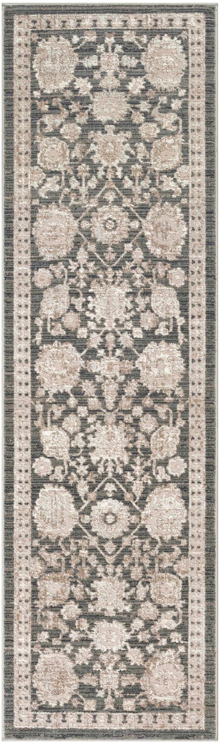 nourison eco cycle ecy02 charcoal rug