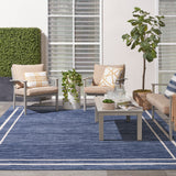 nourison nourison essentials nre02 navy ivory rug