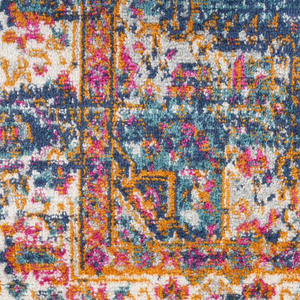 nourison passion psn03 navy rug