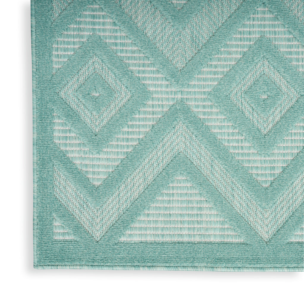 nourison versatile nrv01 aqua teal rug