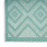 nourison versatile nrv01 aqua teal rug