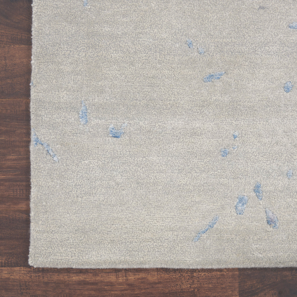 nourison silk shadows sha18 grey blue rug