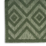 nourison versatile nrv01 green rug