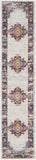 nourison passion psn03 ivory blue rug
