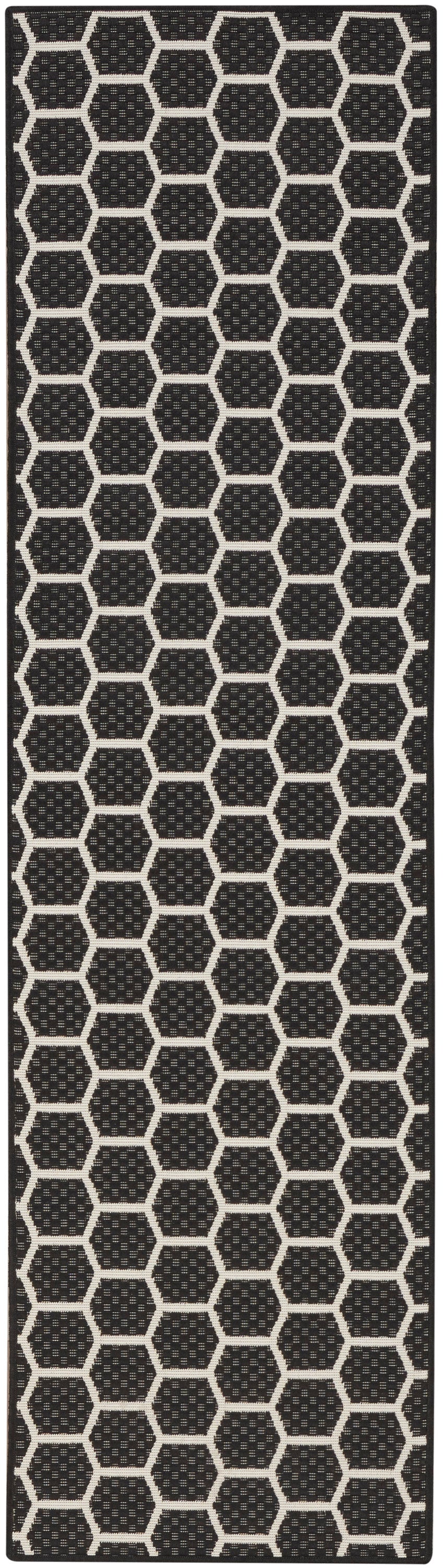 nourison twist reversible tws01 black rug