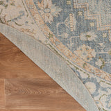 nourison astra machine washable asw11 silver blue rug