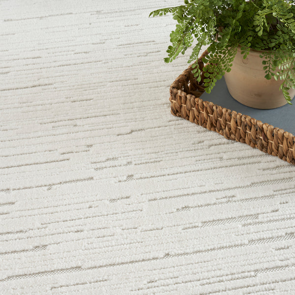 nourison care free caf04 ivory rug