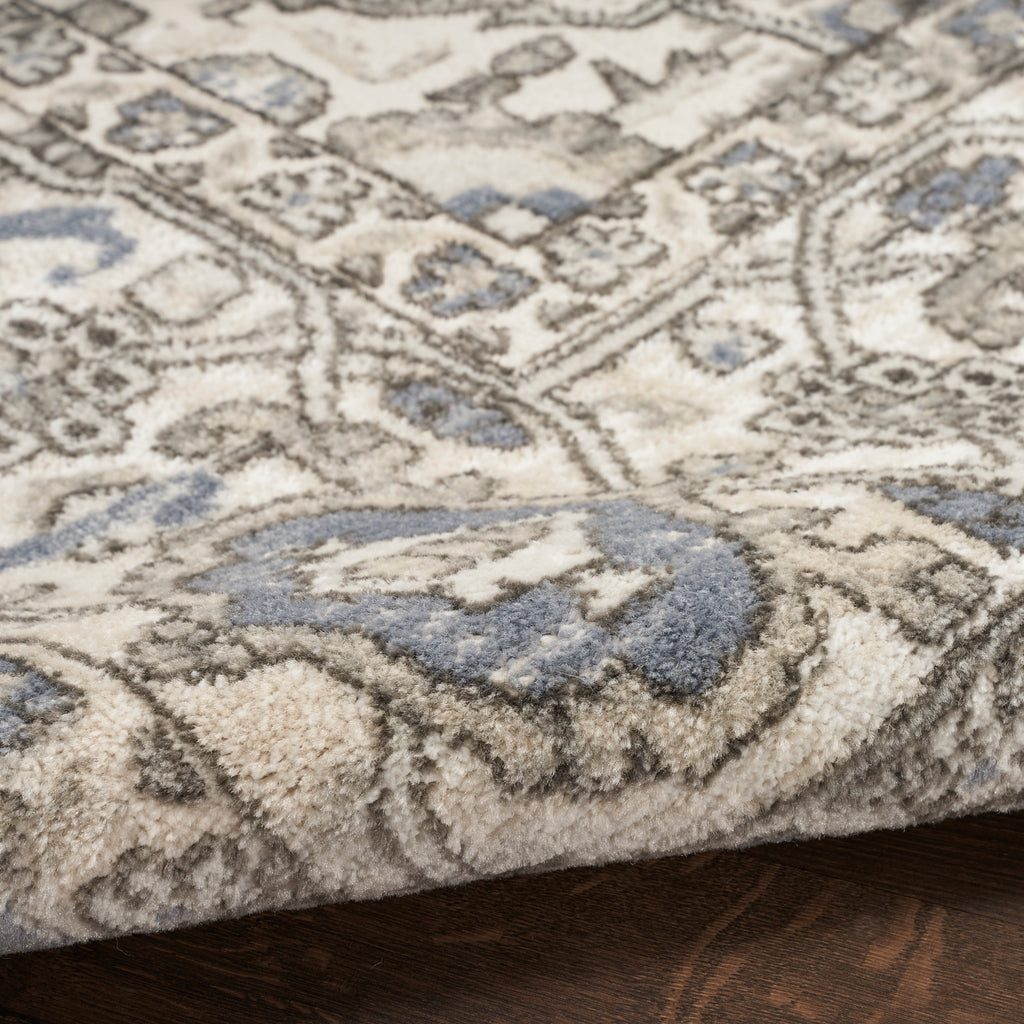 nourison quarry qua05 blue rug