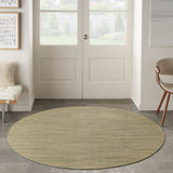 nourison nourison essentials nre01 green gold rug