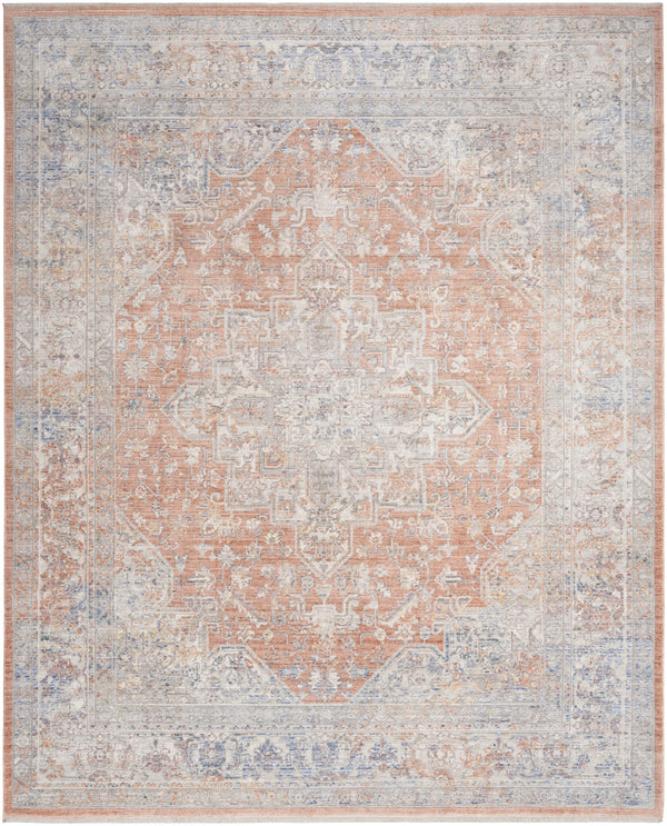 nourison elegant heirlooms elh01 blue multicolor rug
