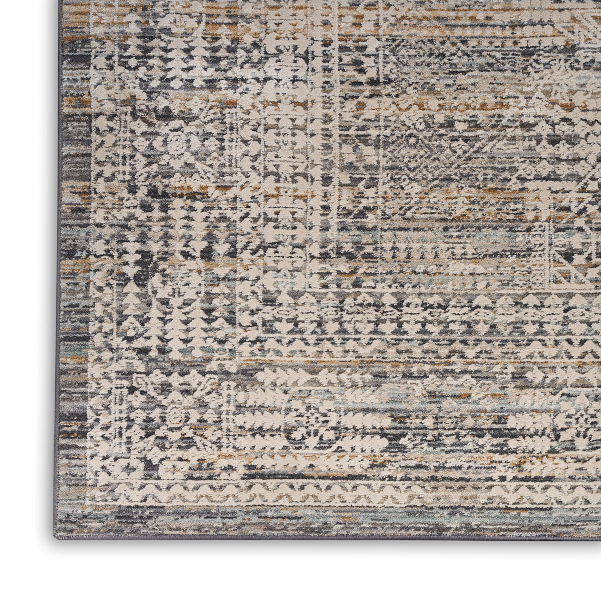 nourison lynx lnx05 ivory slate rug