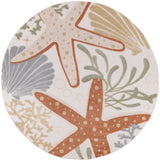 nourison aloha alh24 ivory multicolor rug