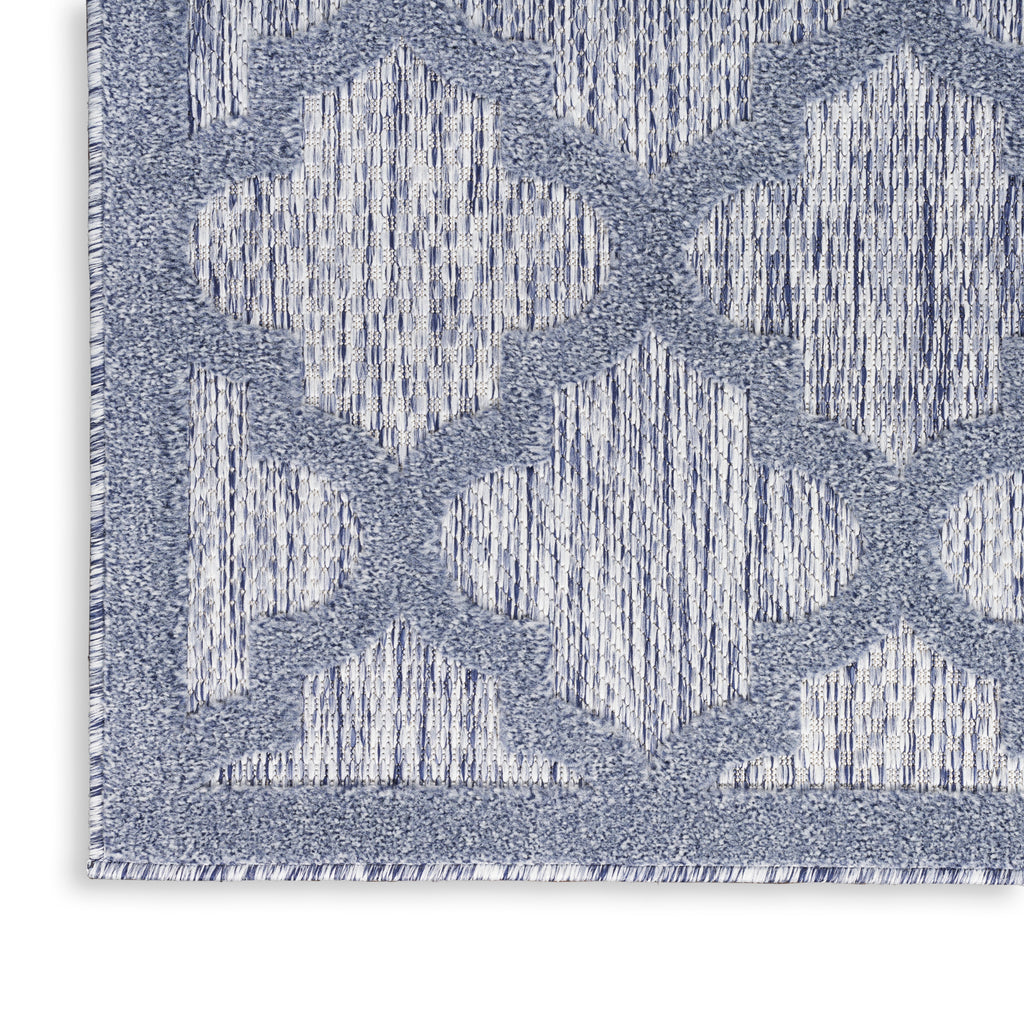 nourison easy care nes01 denim blue rug