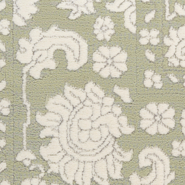 nourison grace gce01 sage rug