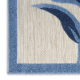 nourison aloha alh33 blue grey rug