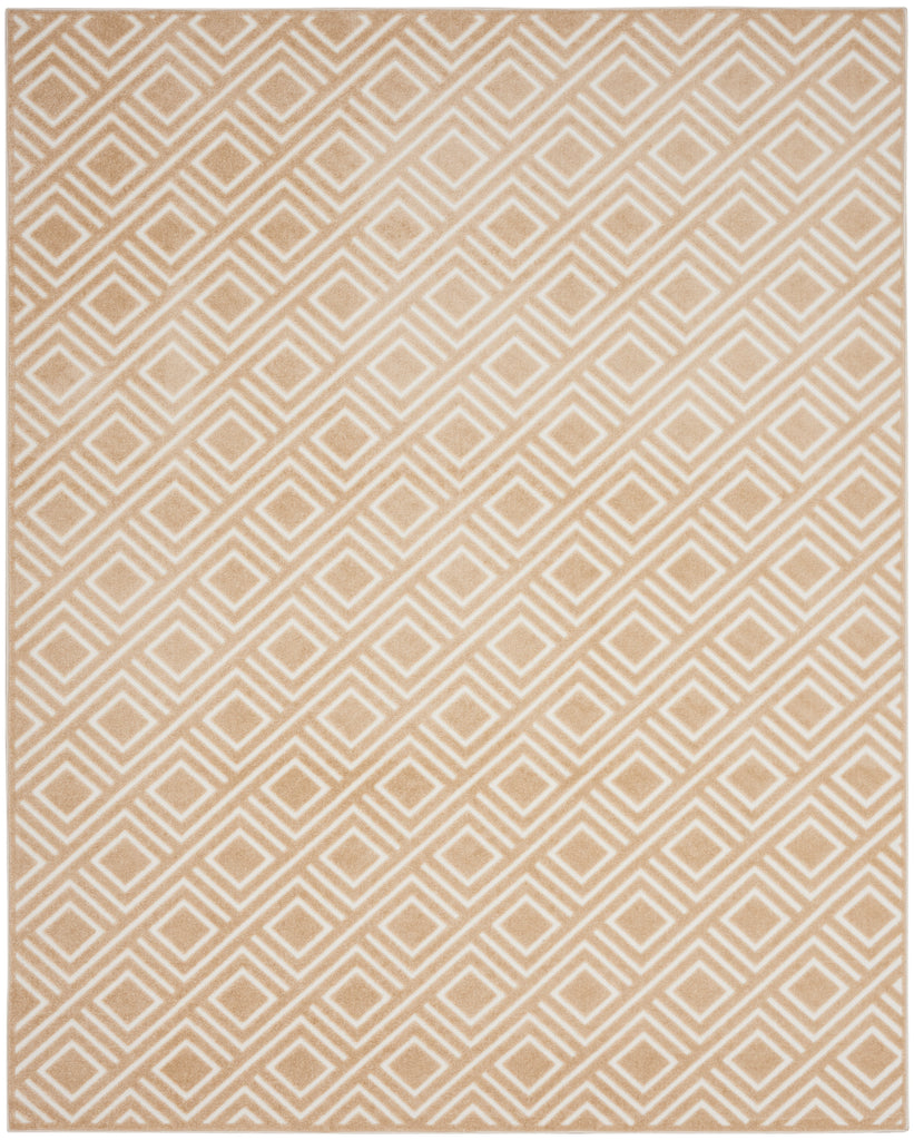 nourison care free caf03 taupe rug