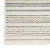 nourison grafix grf41 ivory grey rug