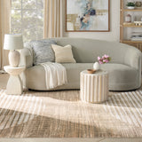 nourison astra machine washable asw03 latte rug