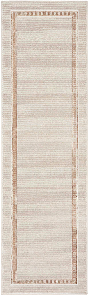 nourison glitz glz08 ivory cream rug