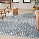 nourison astra machine washable asw10 blue rug