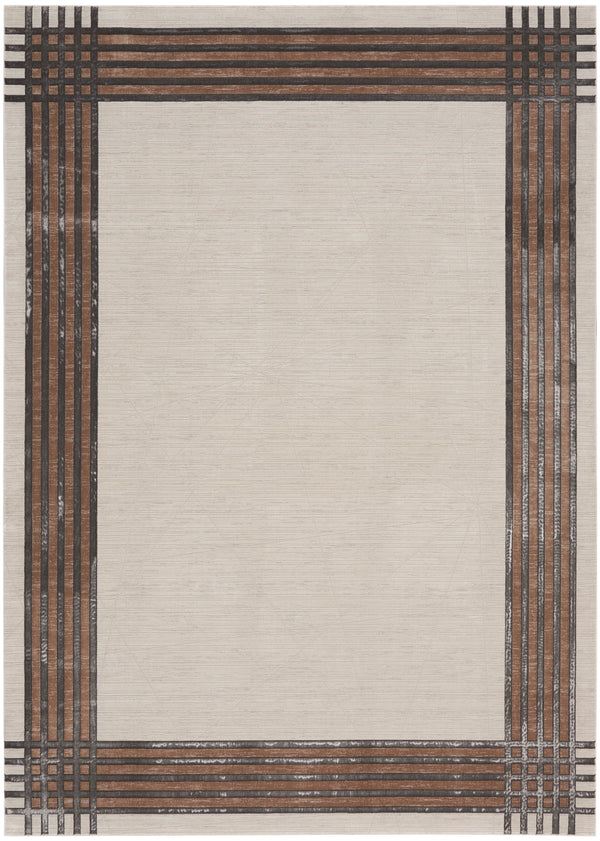 nourison desire dsr01 ivory silver rug