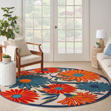 nourison aloha alh33 multicolor rug