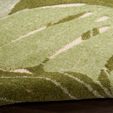nourison aloha alh40 ivory green rug