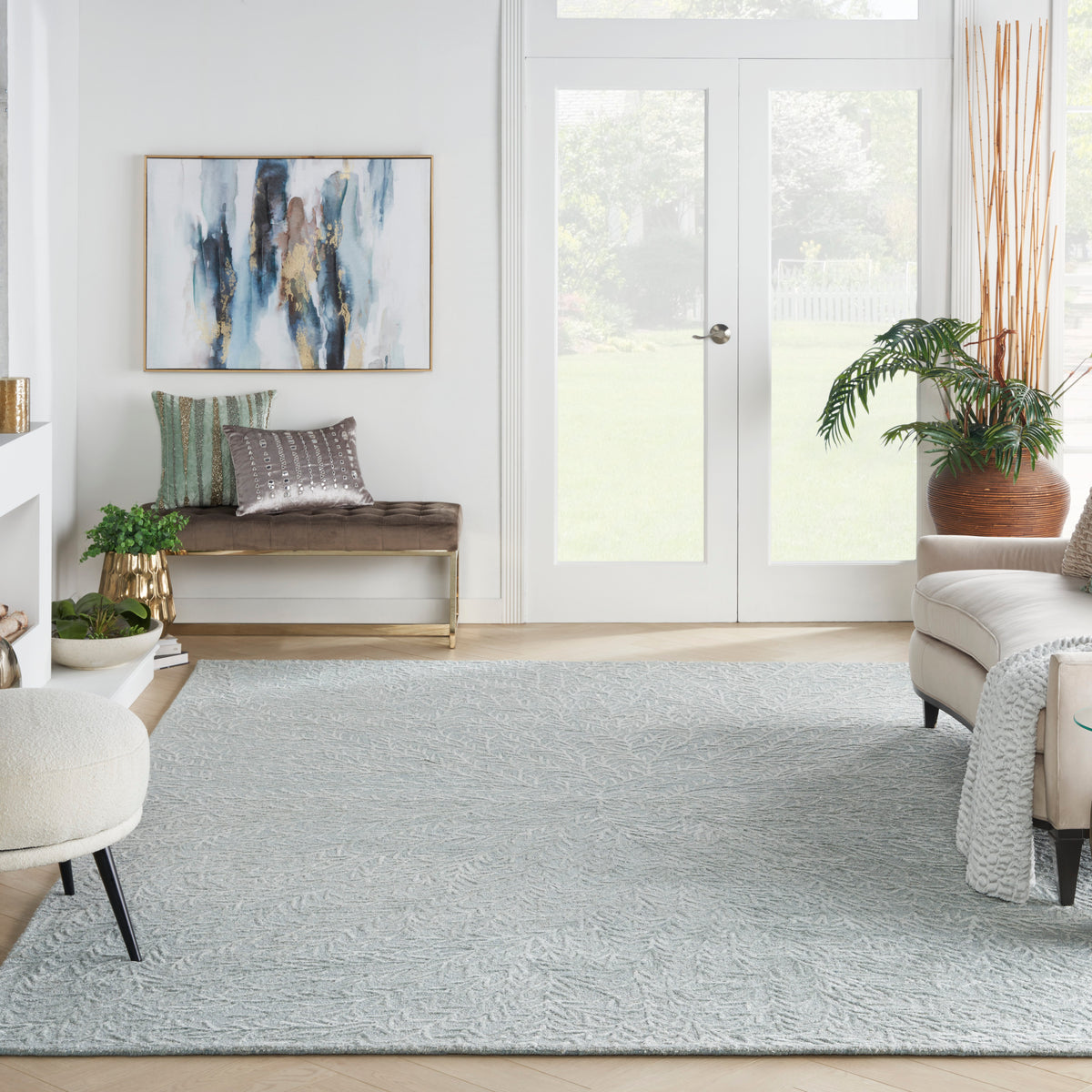 nourison ma30 star smr03 light blue rug