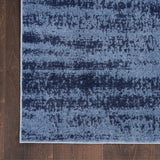 nourison nourison essentials nre03 denim rug