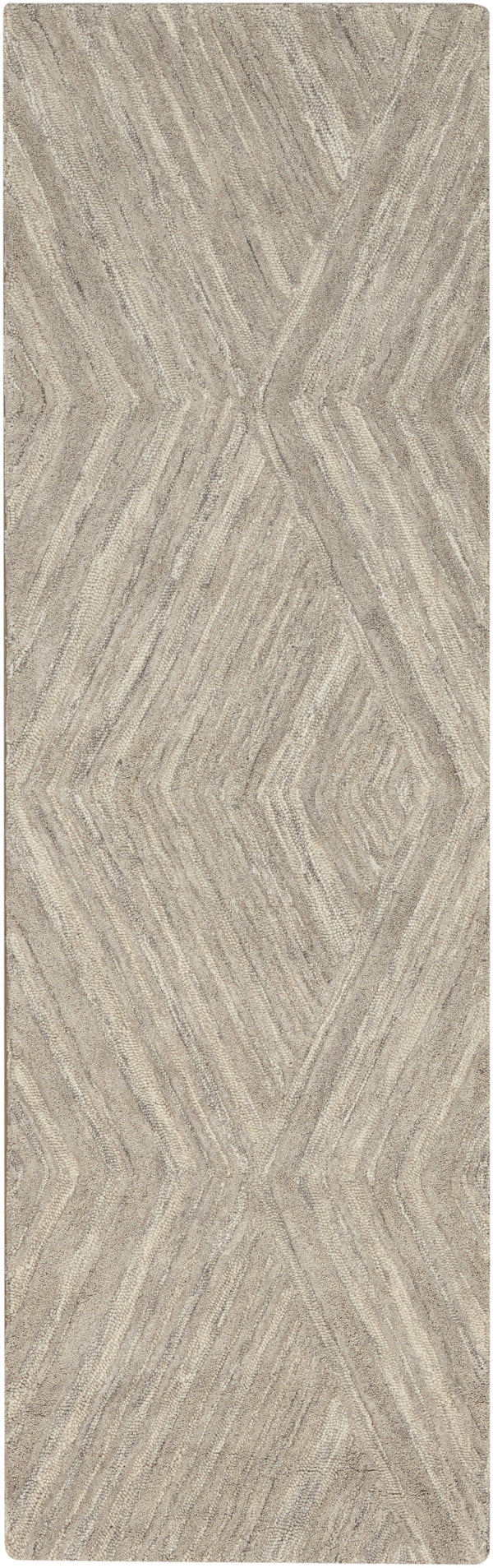nourison graceful gru03 grey rug
