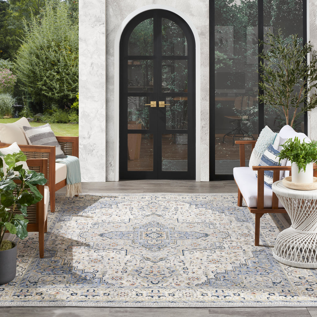 nourison nourison essentials persian nre07 blue rug