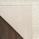 nourison grace gce02 ivory light grey rug