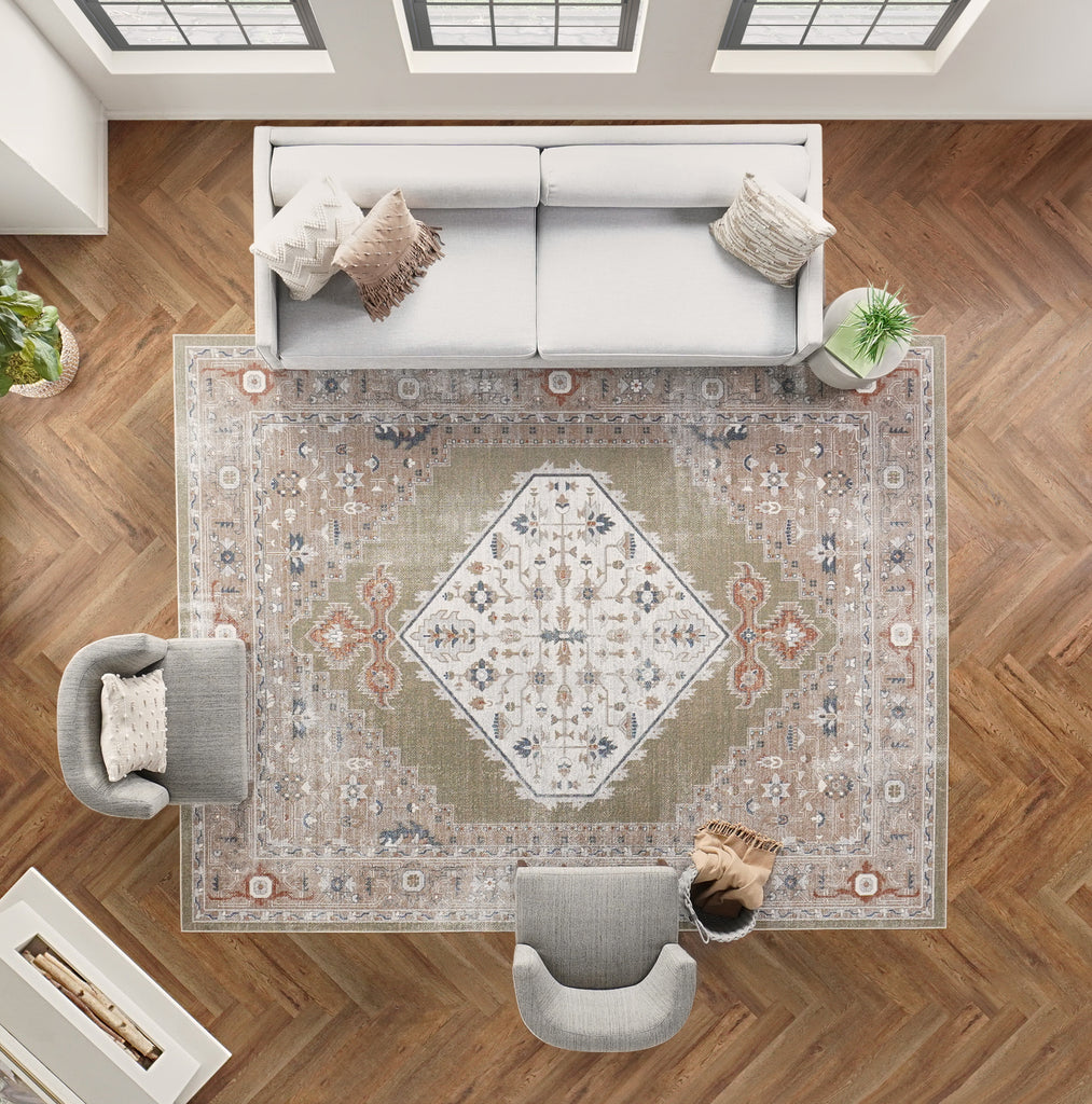 nourison astra machine washable asw11 sage multicolor rug
