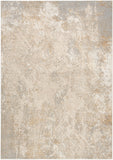 nourison ambiance ami03 ivory silver rug