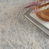 nourison exhale exl02 ivory grey rug
