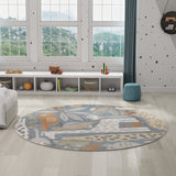 nourison astra machine washable asw01 multicolor rug