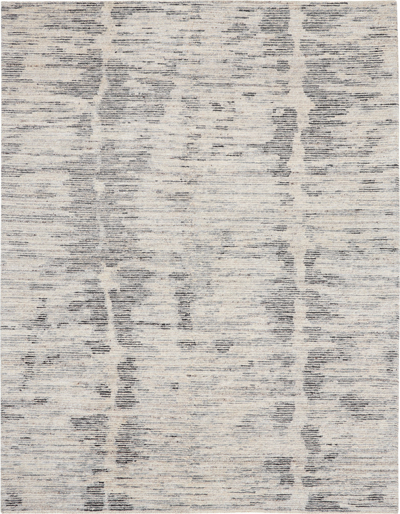 nourison ocean ocp03 cream charcoal rug