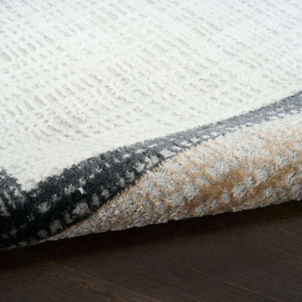 nourison dekor dek06 grey charcoal rug