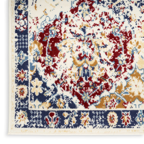 nourison grafix grf31 blue multicolor rug