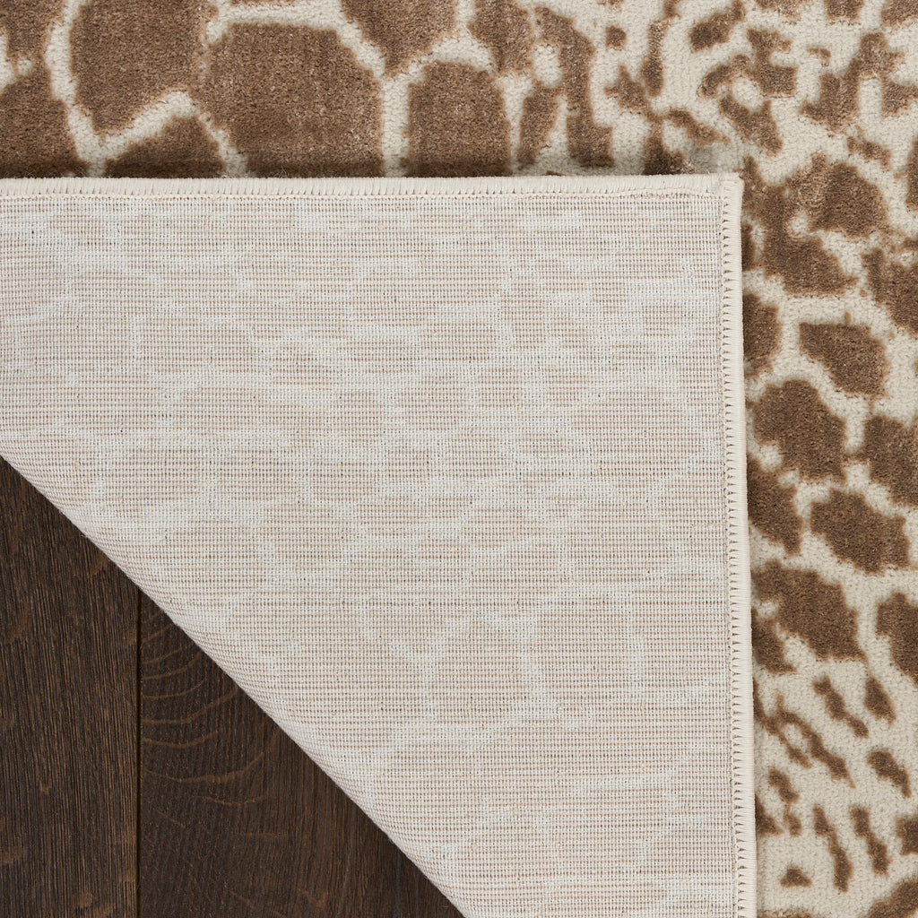 nourison desire dsr08 camel silver rug