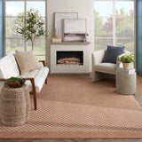 nourison care free caf02 copper rug