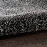 nourison dreamy shag drs05 grey rug
