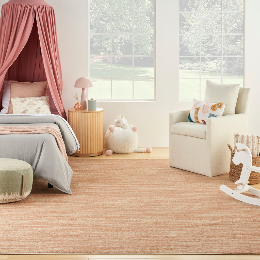 nourison nourison essentials nre01 rust rug