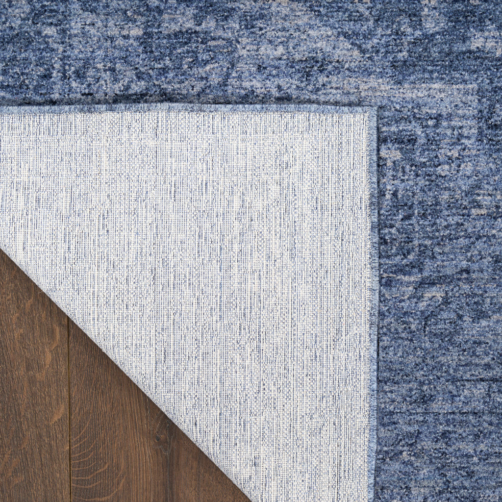 nourison pure shades sad02 blue rug