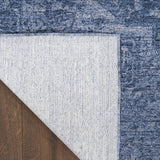 nourison pure shades sad02 blue rug